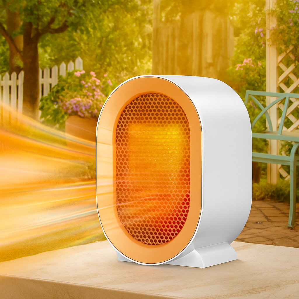 Heizlüfter Energiesparend, PTC-Heizlüfter Leise Keramik Heizung Einstellbare Konstante Temperatur